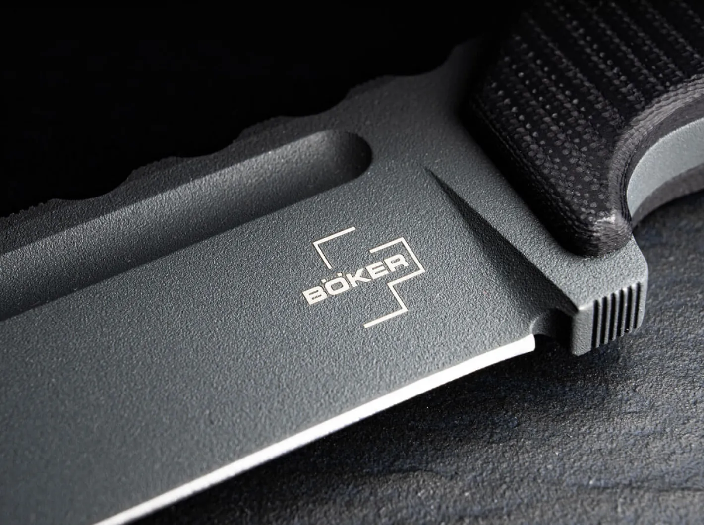 Böker Plus Little Dvalin Tanto Schwarz