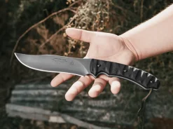 TOPS Knives Longhorn Bowie Schwarz Sale