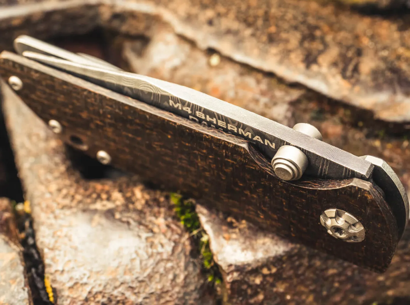 Böker Manufaktur Solingen M4 Sherman-Damast New