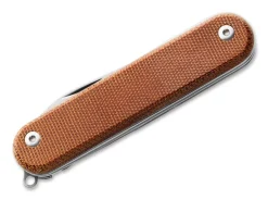 MKM Malga 5 MagnaCut Micarta Natural Braun