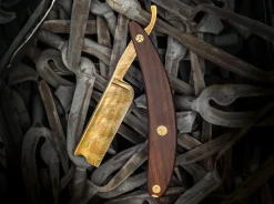 Böker Manufaktur Solingen Master Cutter Damast Gold Braun Sale