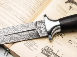 Böker Manufaktur Solingen MG-42 Damast Dolch Schwarz Discount