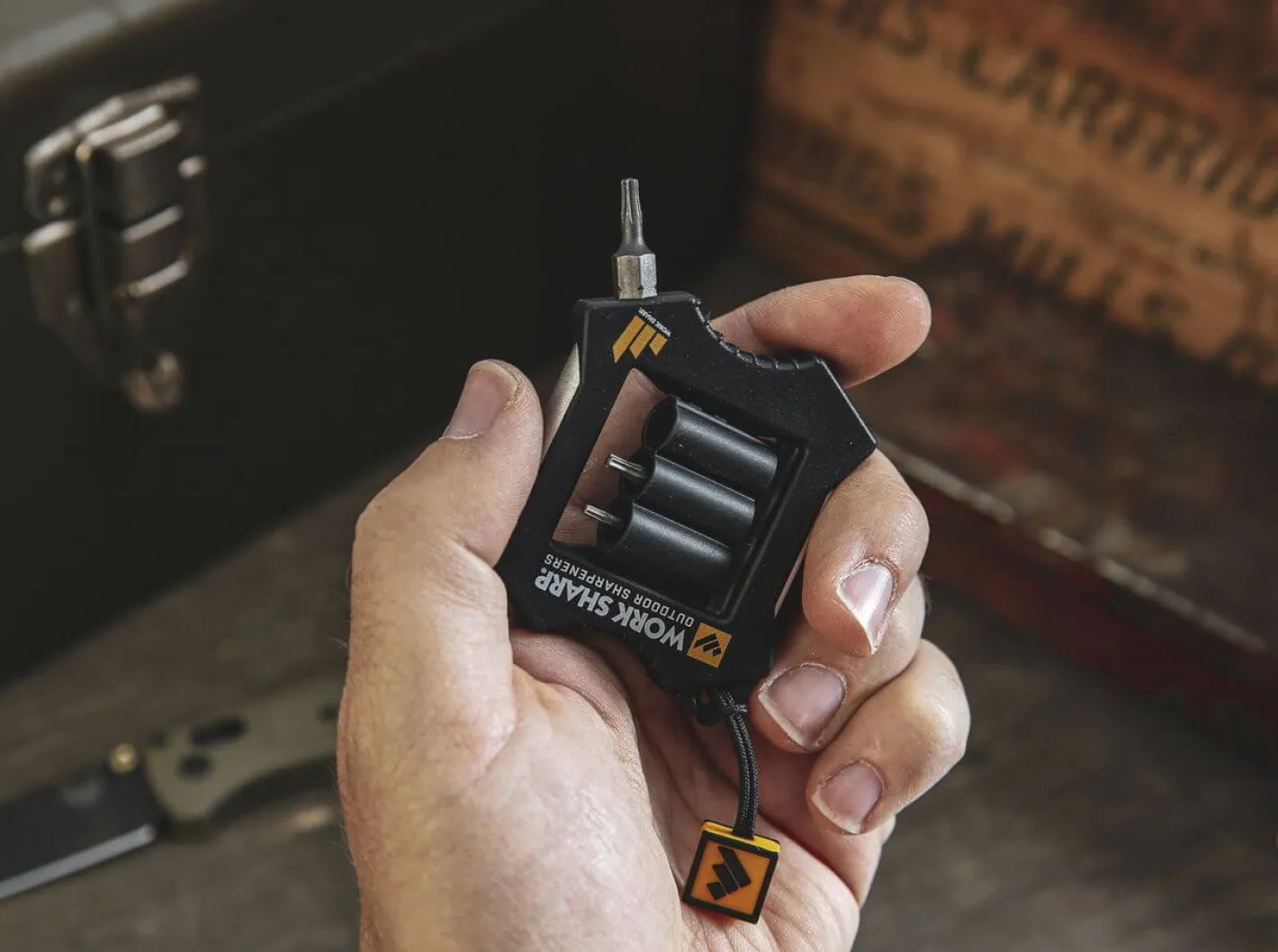 Work Sharp Micro Sharpener & Knife Tool Giveaway Schwarz Sale