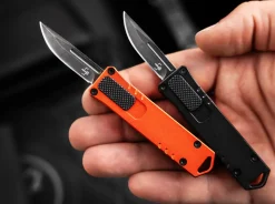 Böker Plus Micro USB OTF Orange Clearance