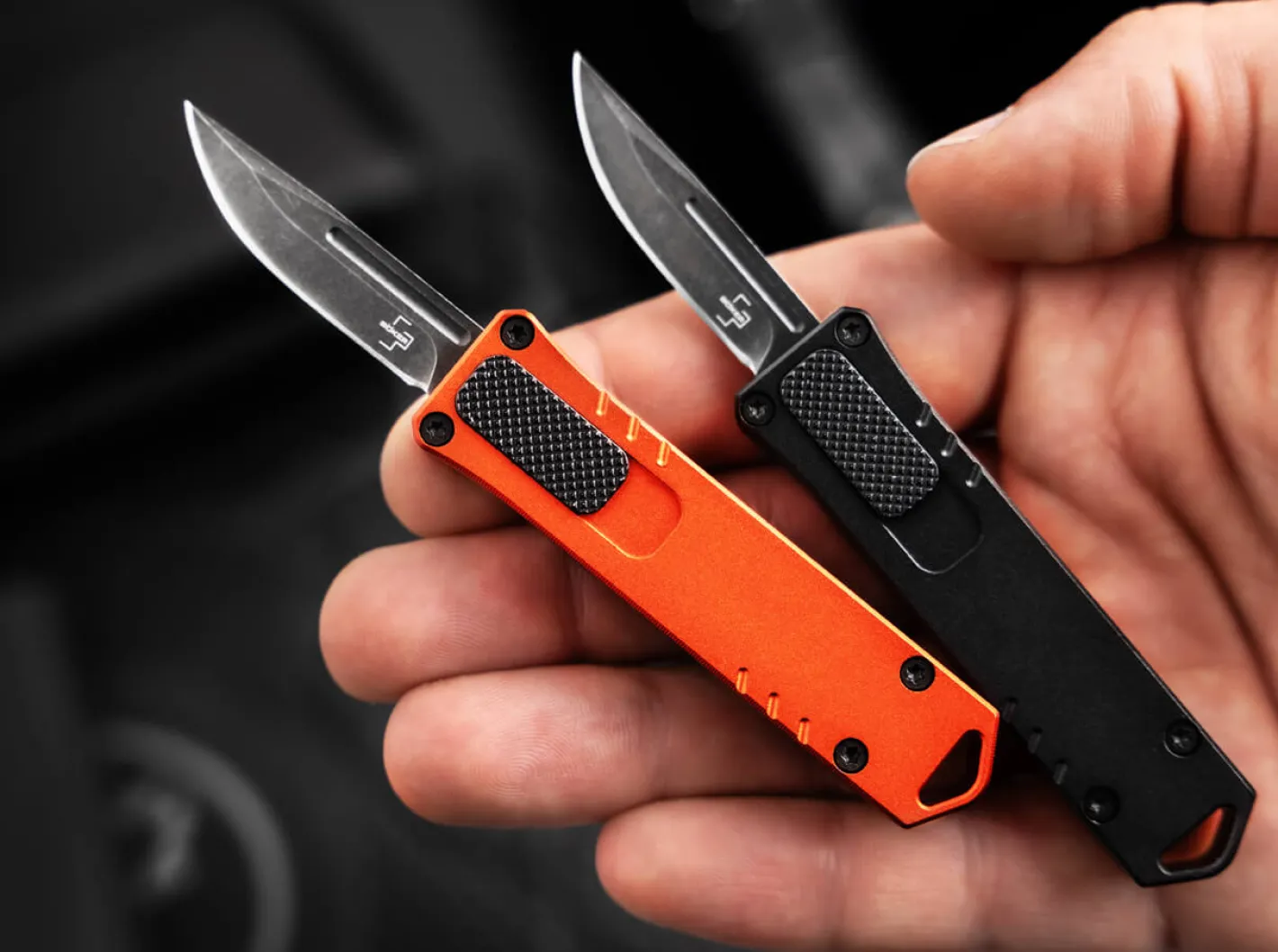 Böker Plus Micro USB OTF Orange Clearance