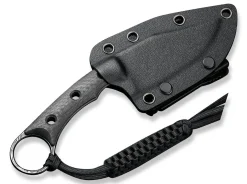 CIVIVI Midwatch CF Damascus Schwarz Discount