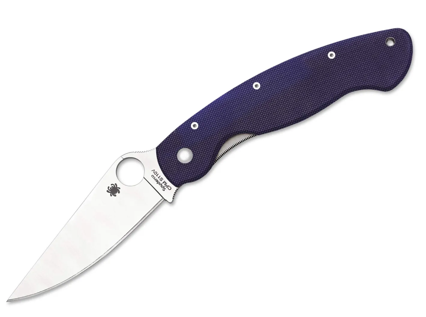 Spyderco Military G10 Dark Blue Online