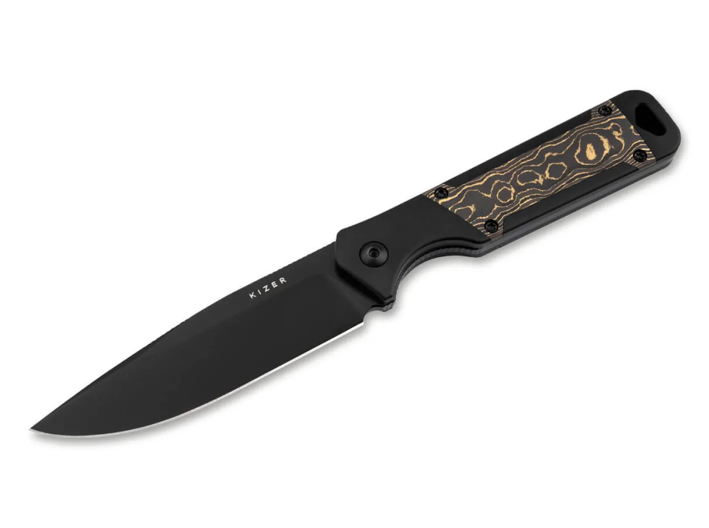 Kizer Militaw Aluminum Black Fat Carbon Copper Camo Bronze Clearance