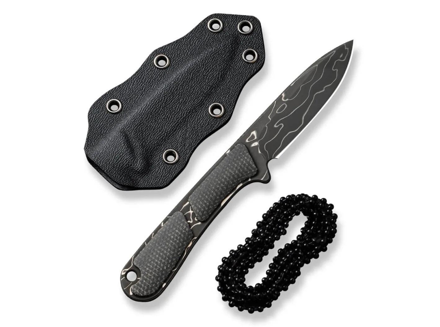 CIVIVI Mini Elementum Fixed Micarta Dark Green Damascus Grün Online