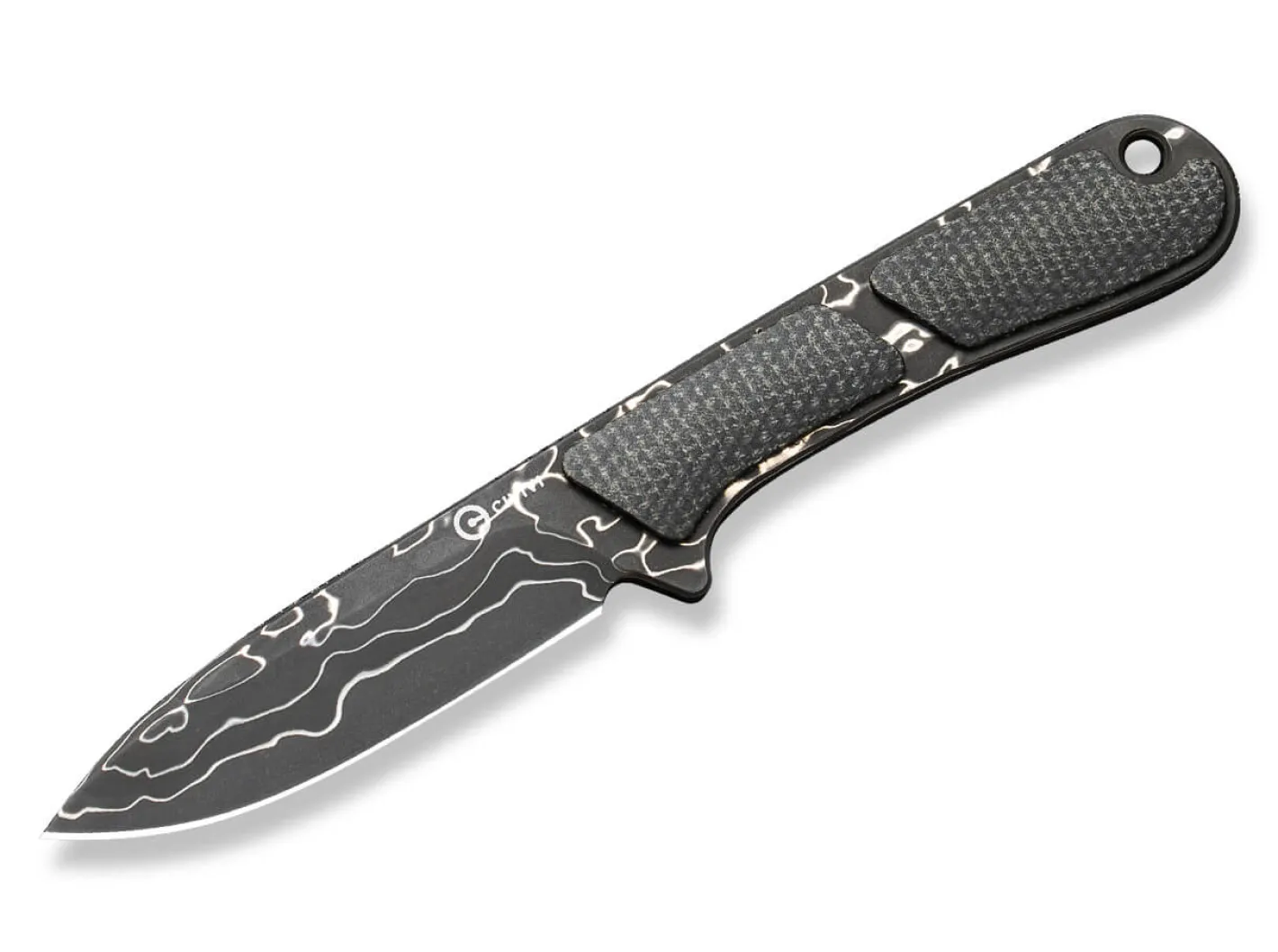 CIVIVI Mini Elementum Fixed Micarta Dark Green Damascus Grün Online