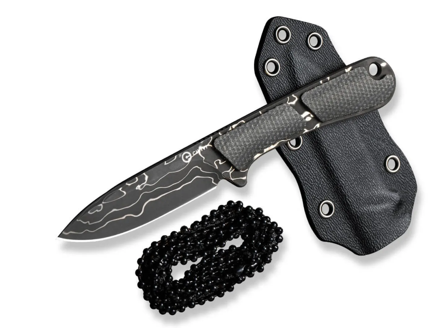 CIVIVI Mini Elementum Fixed Micarta Dark Green Damascus Grün Online