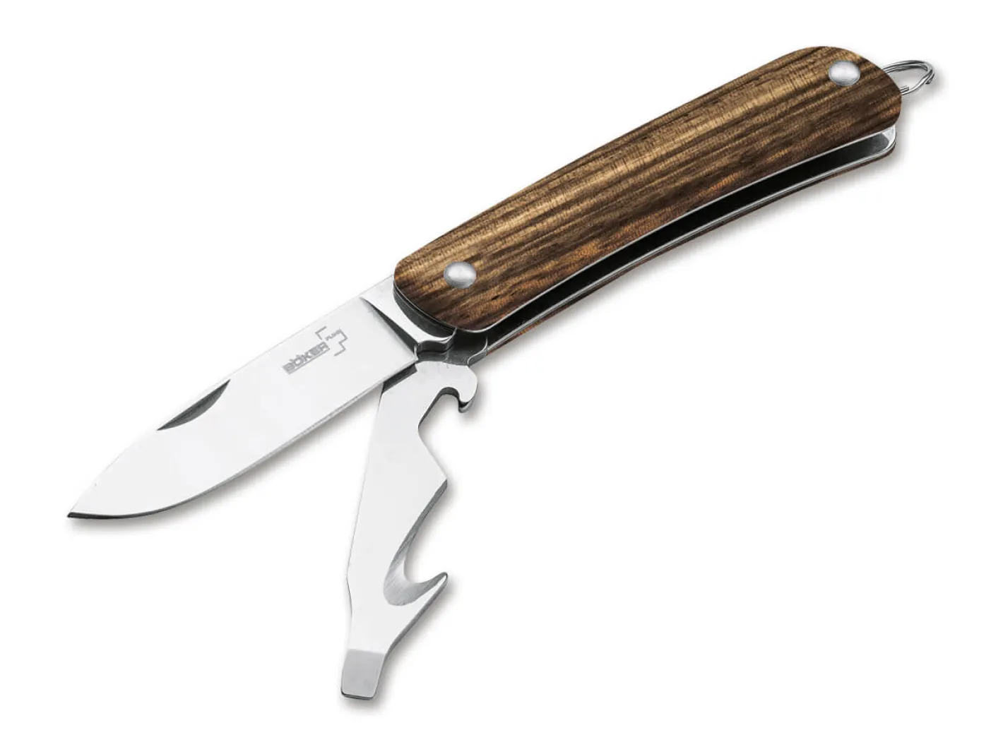 Böker Plus Mini Tech Tool Zebrawood 2 Braun New