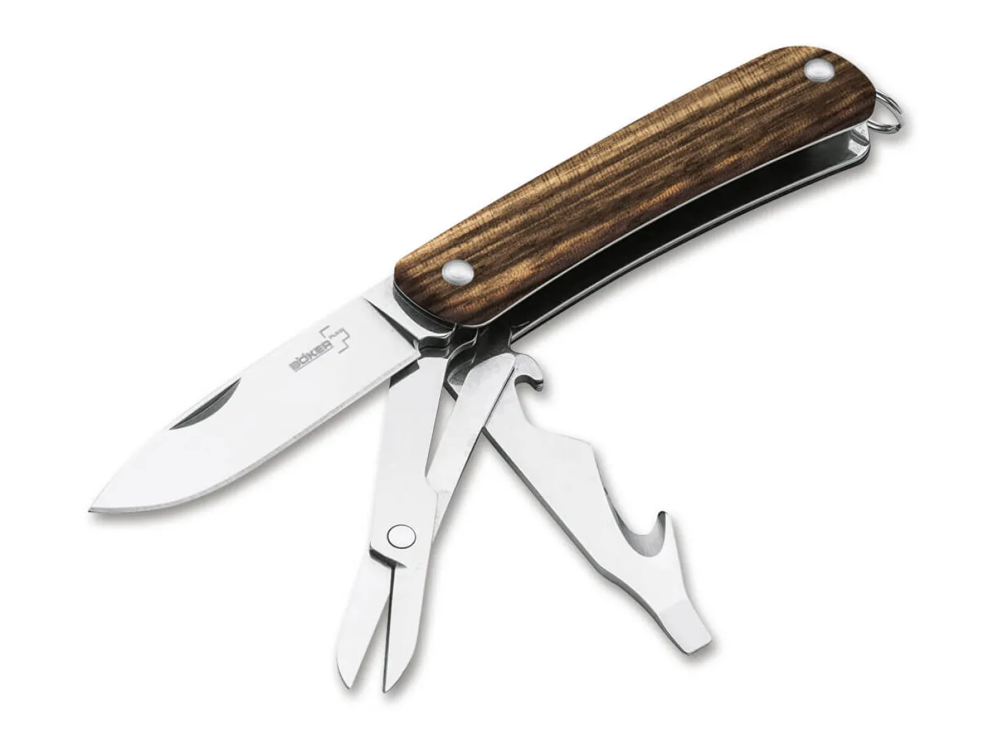Böker Plus Mini Tech Tool Zebrawood 4 Braun Discount