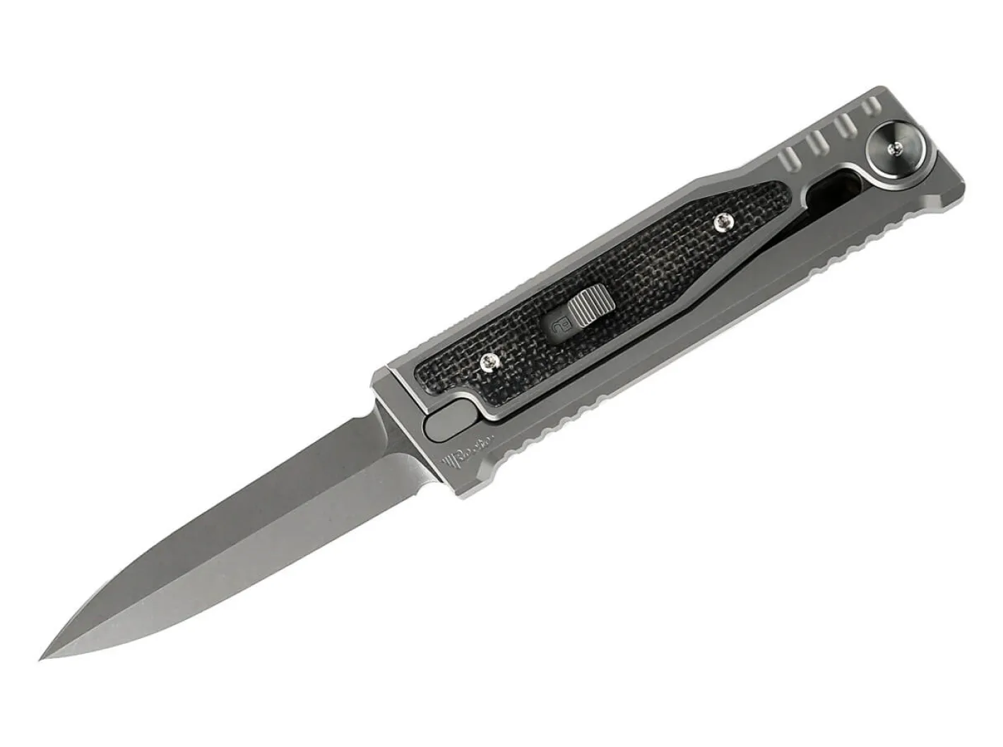 Reate MINI-EXO Black Micarta Double Edge Schwarz Best