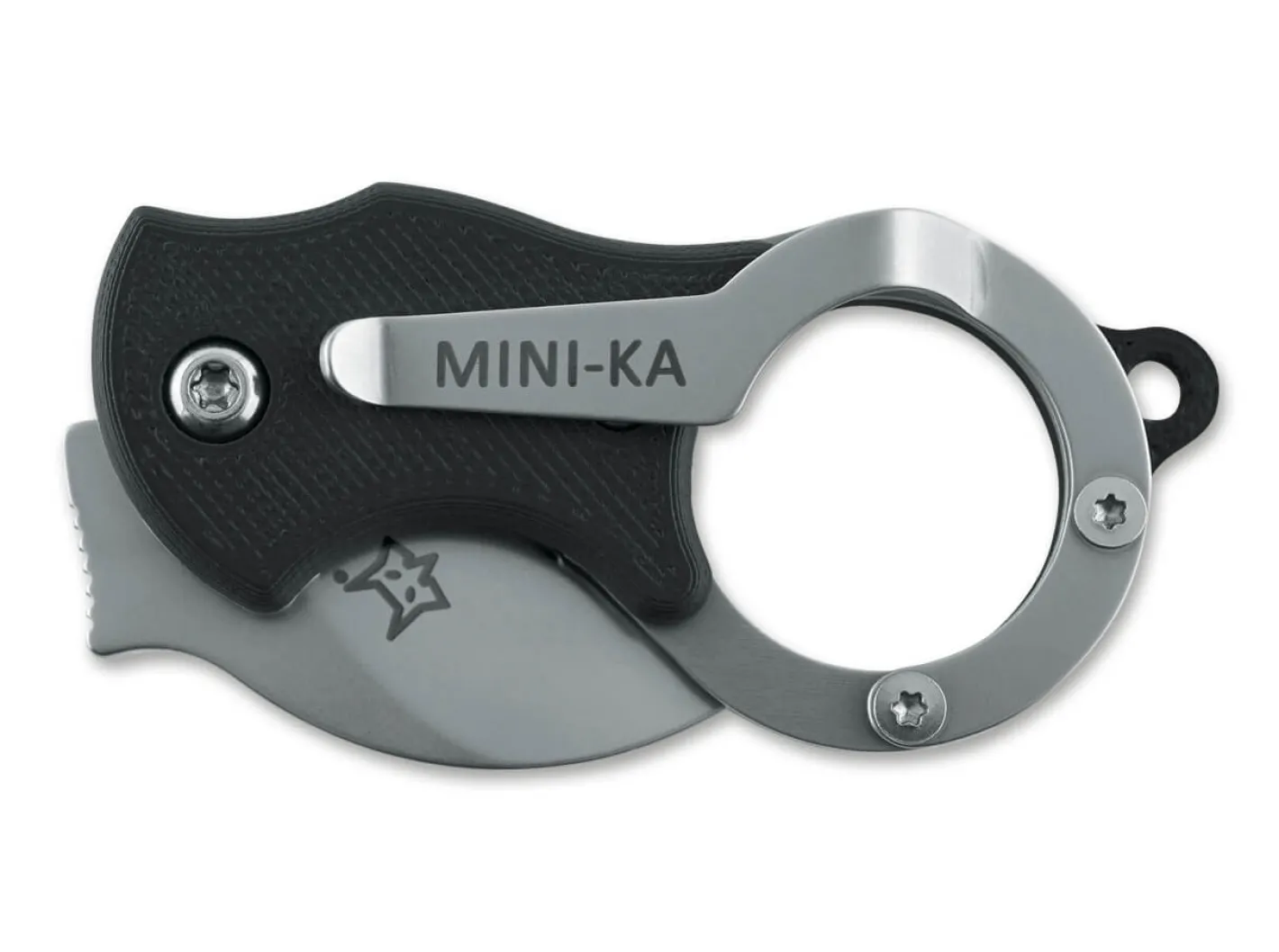 Fox Knives Mini-Ka Black Sandblasted Schwarz Online