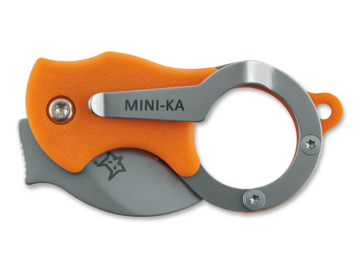 Fox Knives Mini-Ka Sandblasted Orange Best