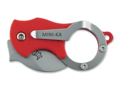 Fox Knives Mini-Ka Red Sandblasted Rot Hot