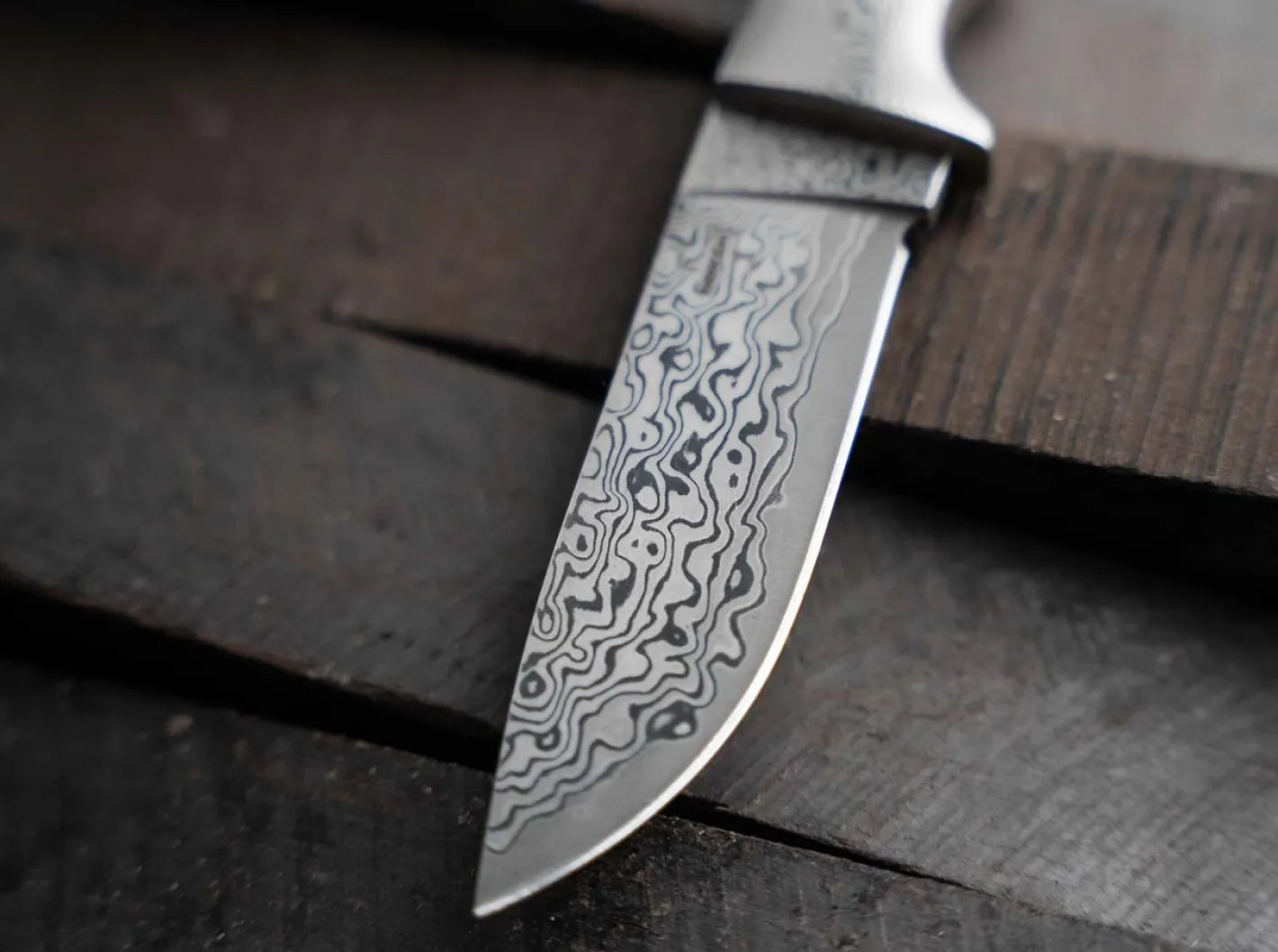 Böker Plus M-One Damast Braun Best