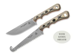 TOPS Knives Muley Combo Kydex Sheath Tan Black G10 Mehrfarbig New