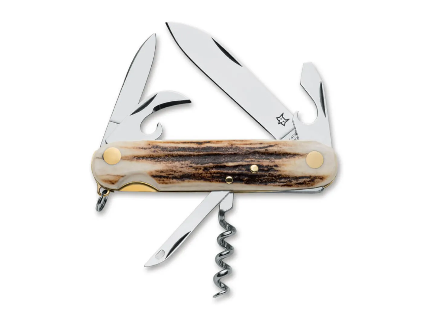 Fox Knives Multi Pocket Knife Deer 6 Braun Outlet