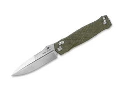 Real Steel Muninn Micarta Green Hot