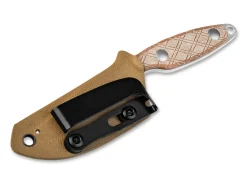 Kizer Muskrat 154CM Micarta Natural Braun Hot