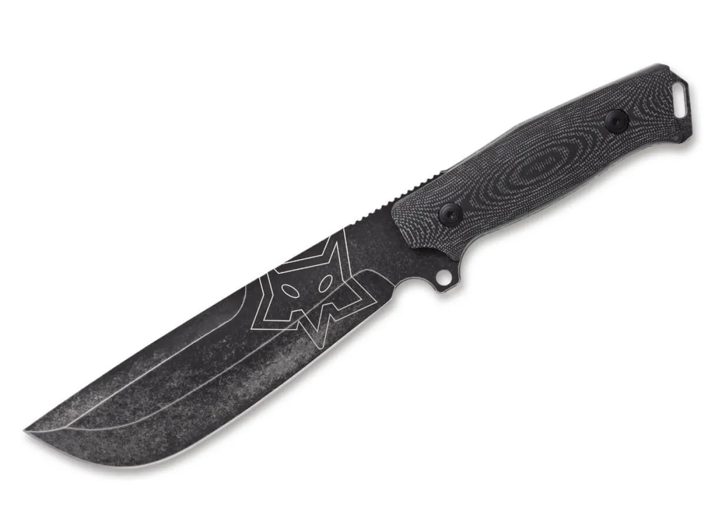Fox Knives Native Micarta Black Schwarz
