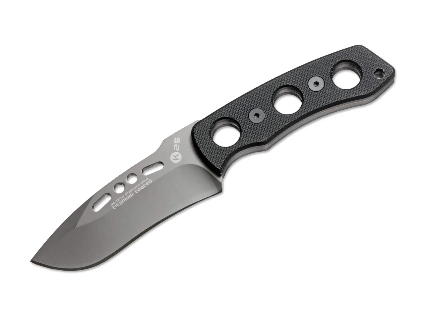 K25 Neck Knife Schwarz Best