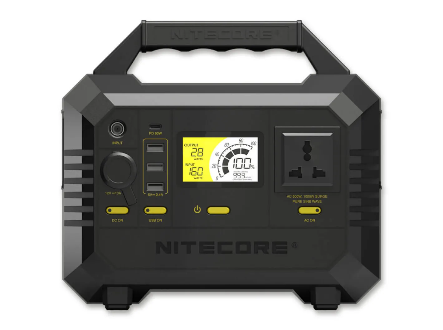 Nitecore NES500 Power Station Schwarz Sale