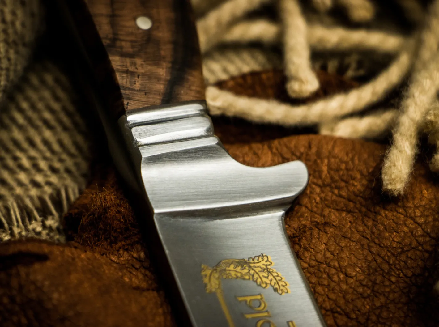 Böker Manufaktur Solingen Nicker 11 Jäger Gold Braun Online