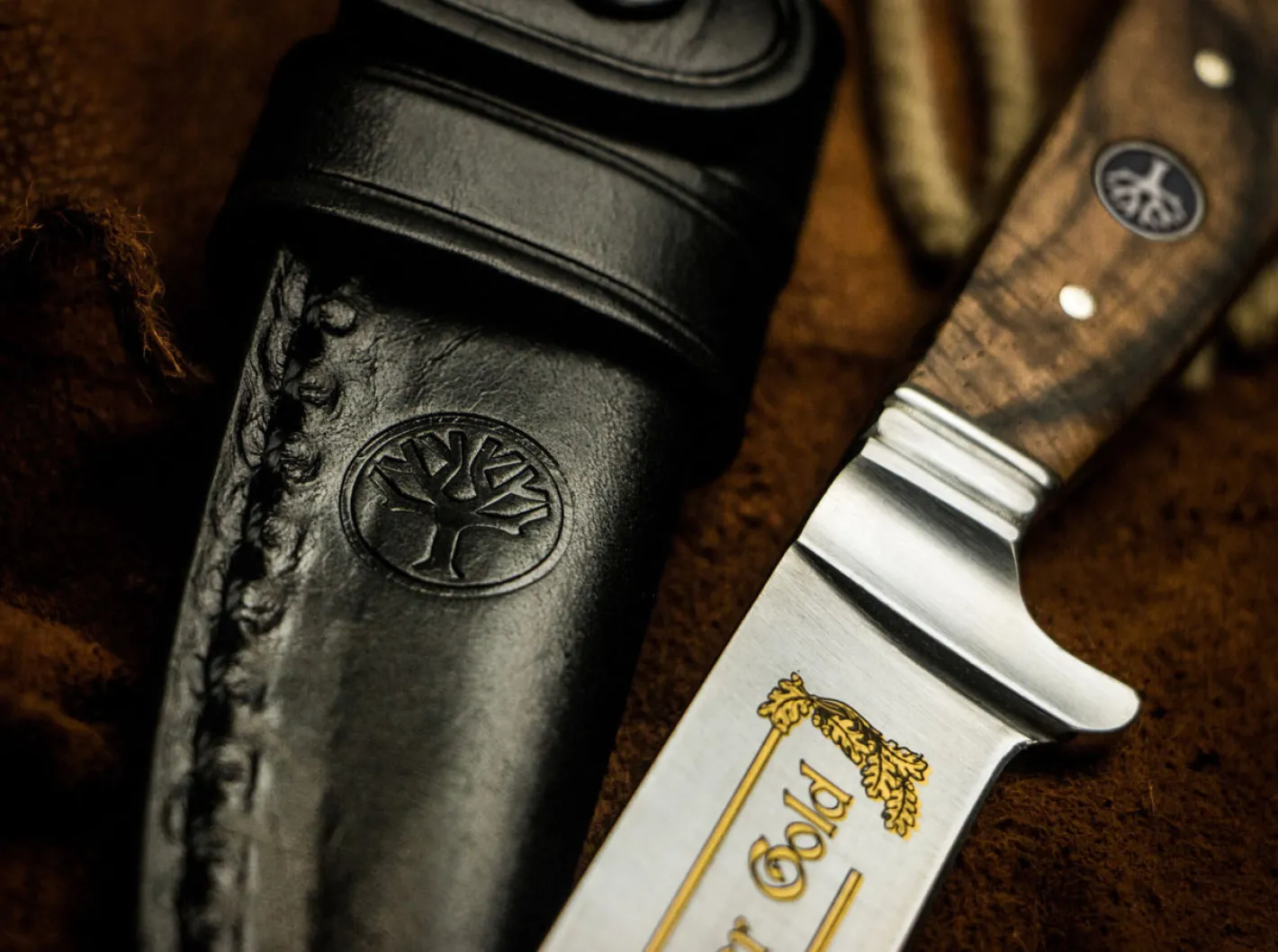 Böker Manufaktur Solingen Nicker 11 Jäger Gold Braun Online