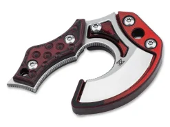 Midgards Messer Nori Nano V2 G10 Red Rot Outlet