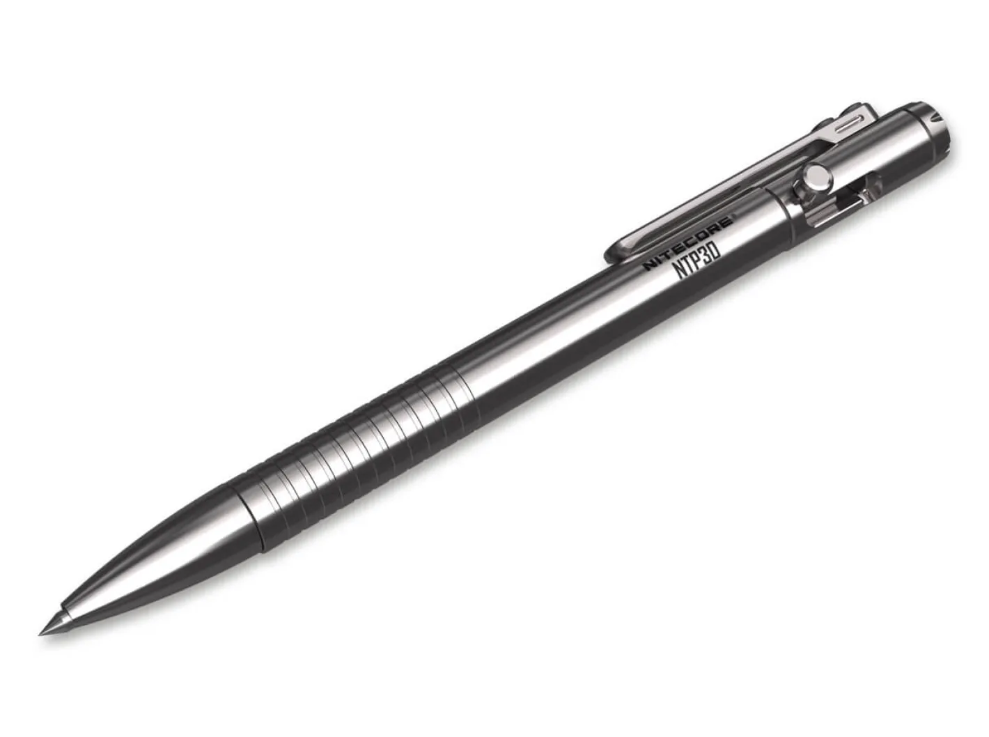 Nitecore NTP30 Tactical Pen Silber