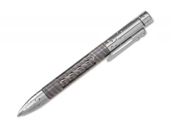 LionSteel Nyala Pen Damast Shiny Grey Grau Clearance
