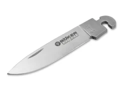Böker Manufaktur Solingen Optima Drop-Point-Klinge CPM-154 Silber New