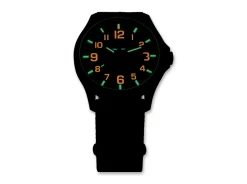 Traser P67 Officer Pro Gunmetal Black & Orange Nato Schwarz Clearance