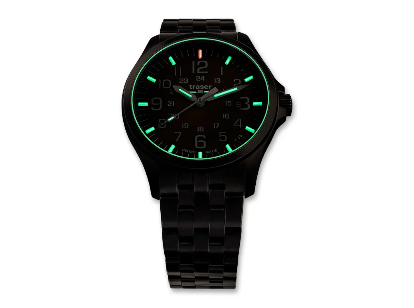 Traser P67 Officer Pro Gunmetal Khaki Stahl Schwarz Sale