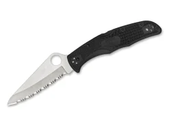 Spyderco Pacific Salt 2 Serrated Schwarz Outlet
