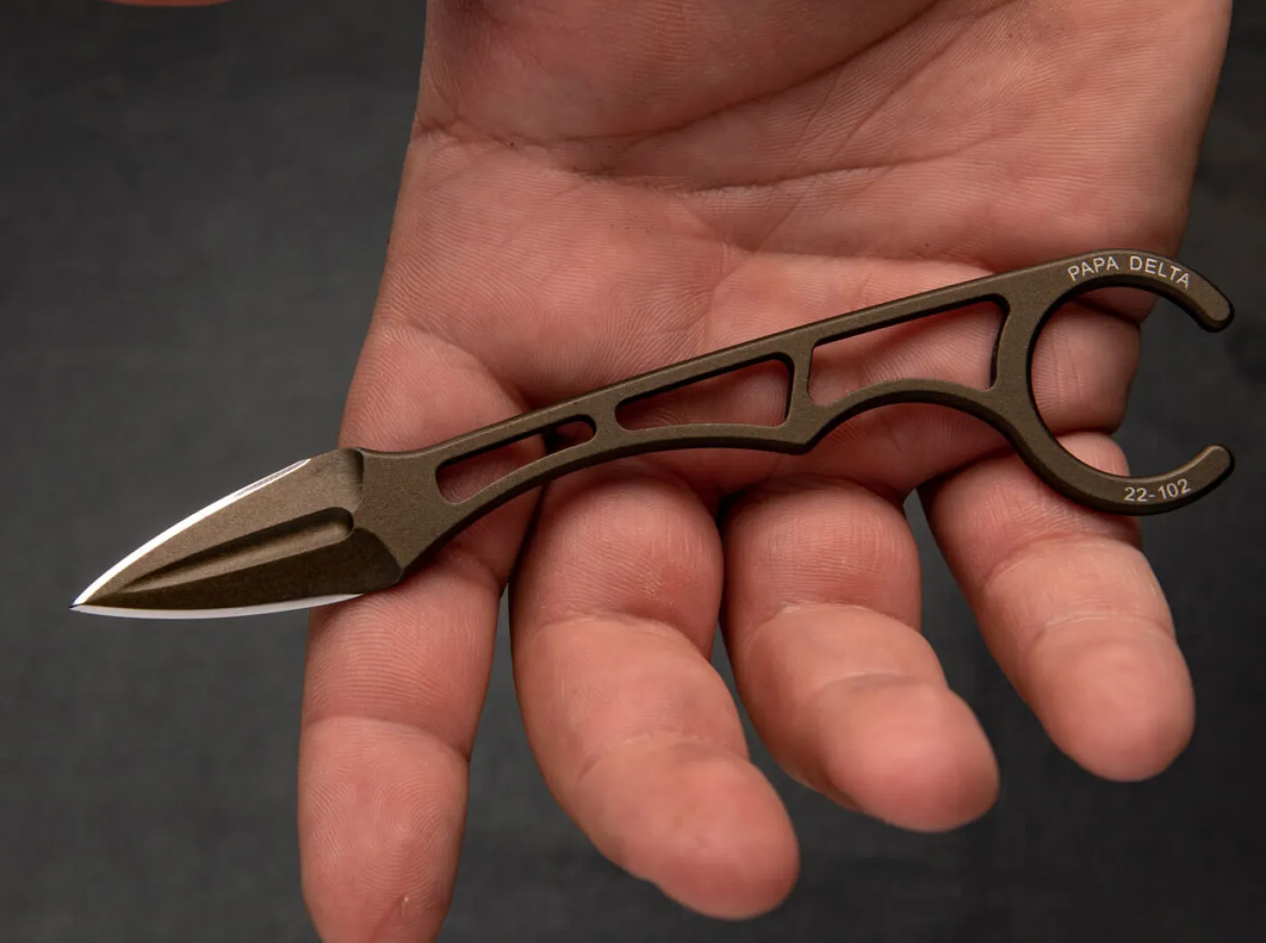 TOPS Knives Papa Delta Bronze Online