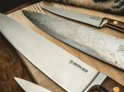 Böker Manufaktur Solingen Patina Chefmesser Braun Discount
