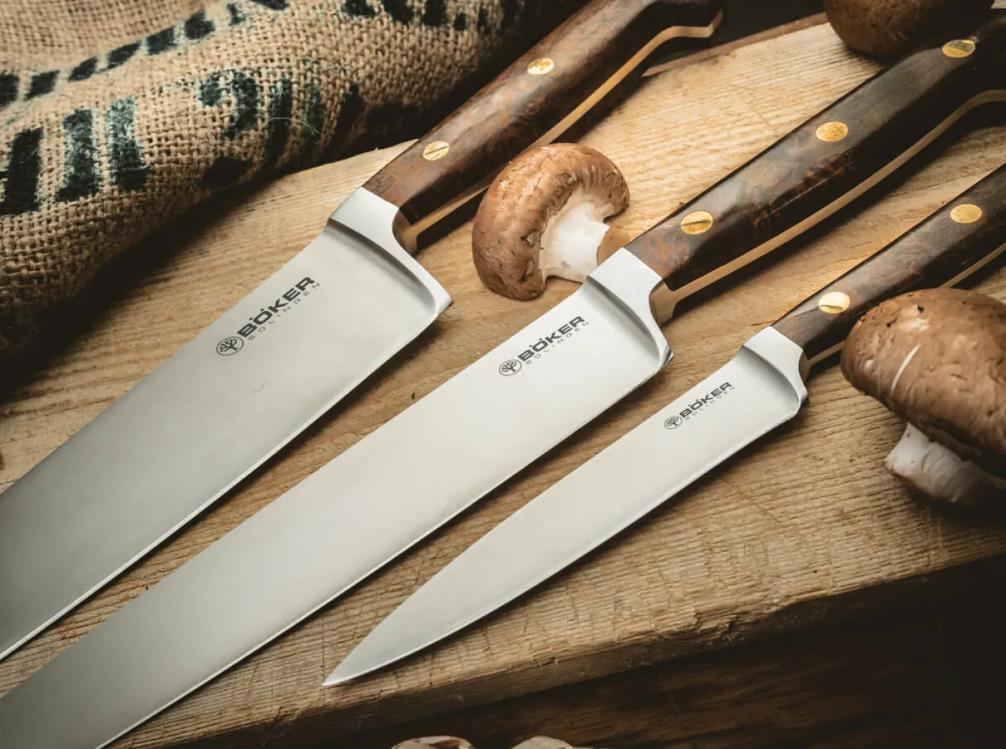 Böker Manufaktur Solingen Patina Spickmesser Braun Sale