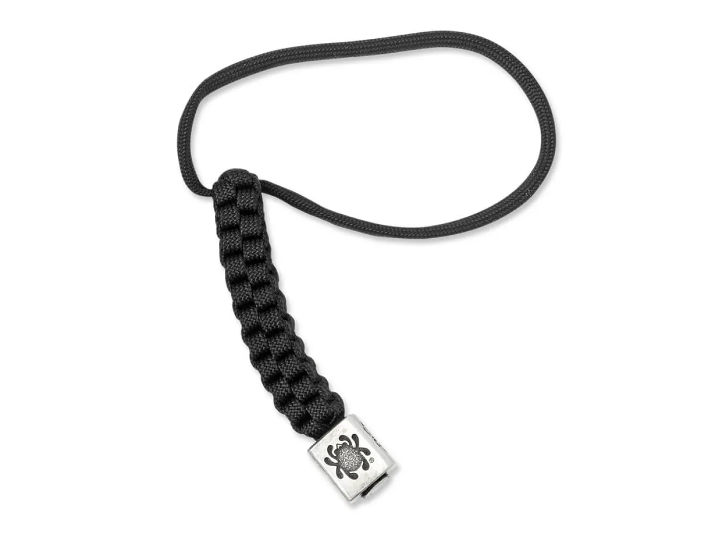 Spyderco Pewter Spyder Bead Lanyard Grau Outlet