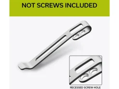 CIVIVI Plain Stainless Steel Clip CA-05B-V1 Silber Best