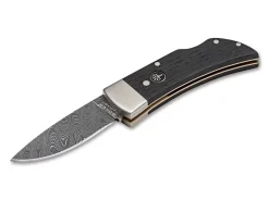 Böker Manufaktur Solingen Pocket Mooreiche Damast New