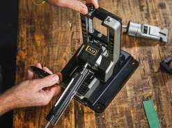 Work Sharp Professional Precision Adjust Knife Sharpener Schwarz Sale