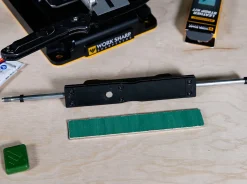 Work Sharp Professional Precision Adjust Leather Strop Kit Grün Clearance