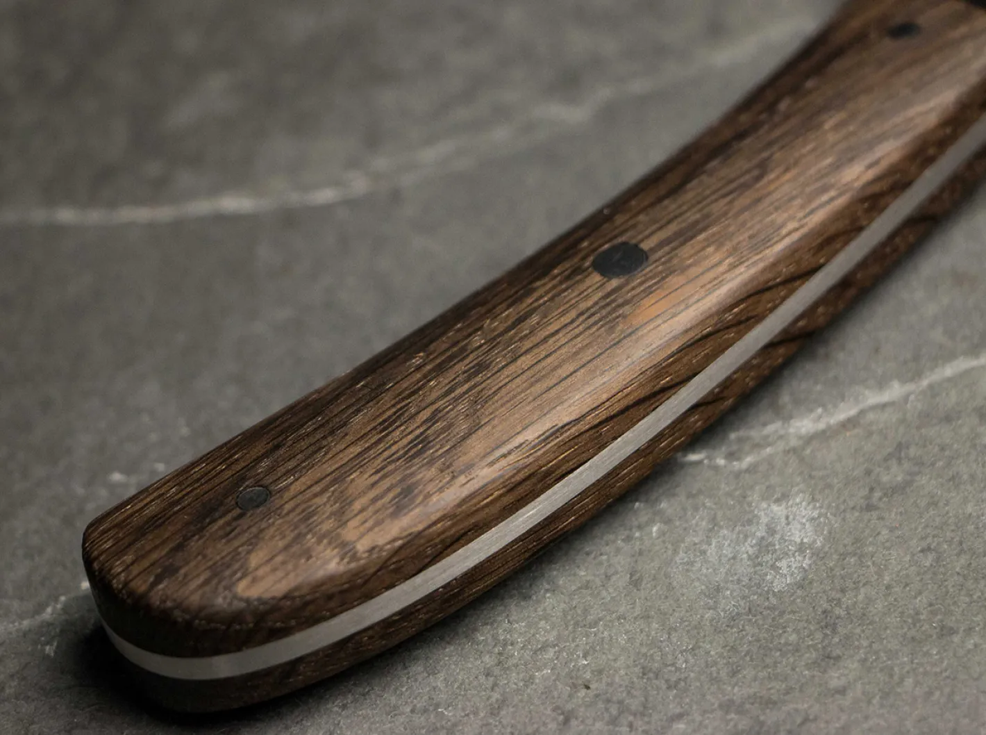 Böker Manufaktur Solingen Pure CPM Bergische Eiche Allzweckmesser Braun Hot