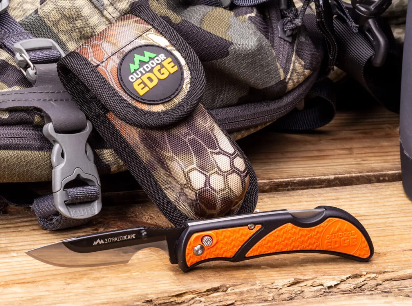 Outdoor Edge RazorCape Orange