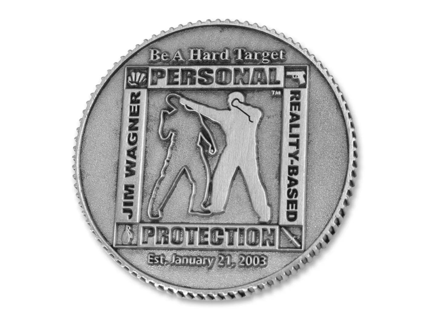 Böker Manufaktur Solingen RBB Challenge Coin Grau Discount