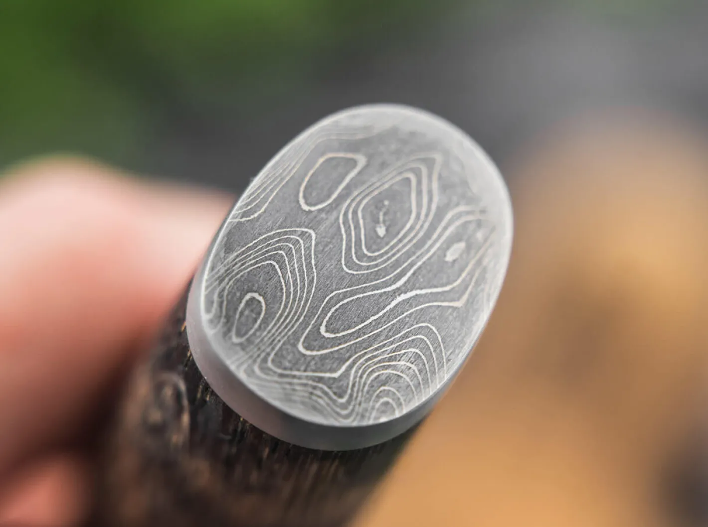 Böker Manufaktur Solingen Ritterschlag Damast Chefmesser Braun Online